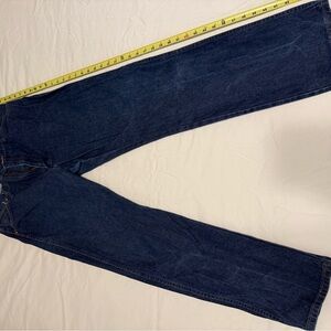 Wrangler 13MWZ Dark Blue Straight Jeans